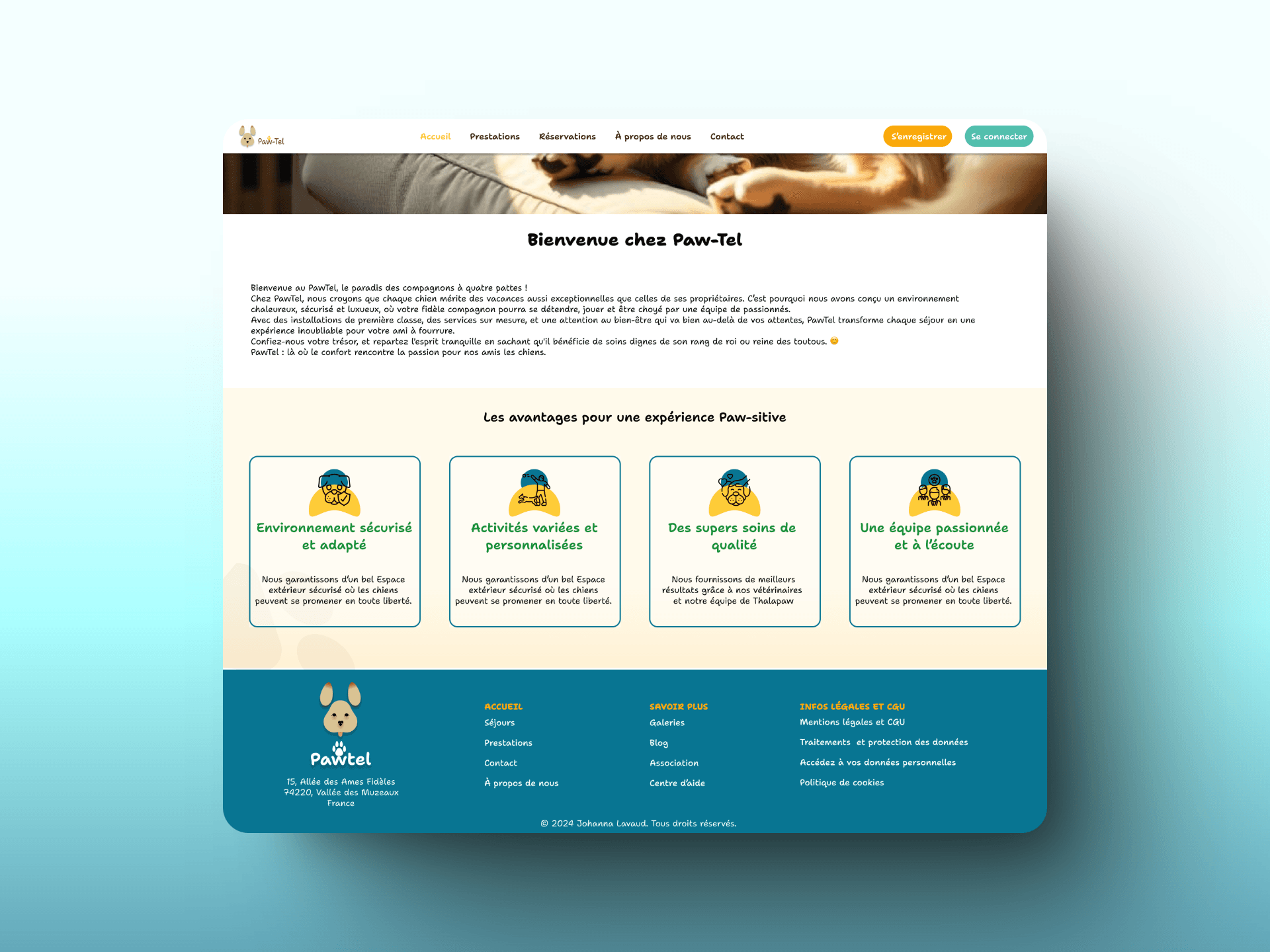 Related image 2 for 2Paw-Tel_accueil2