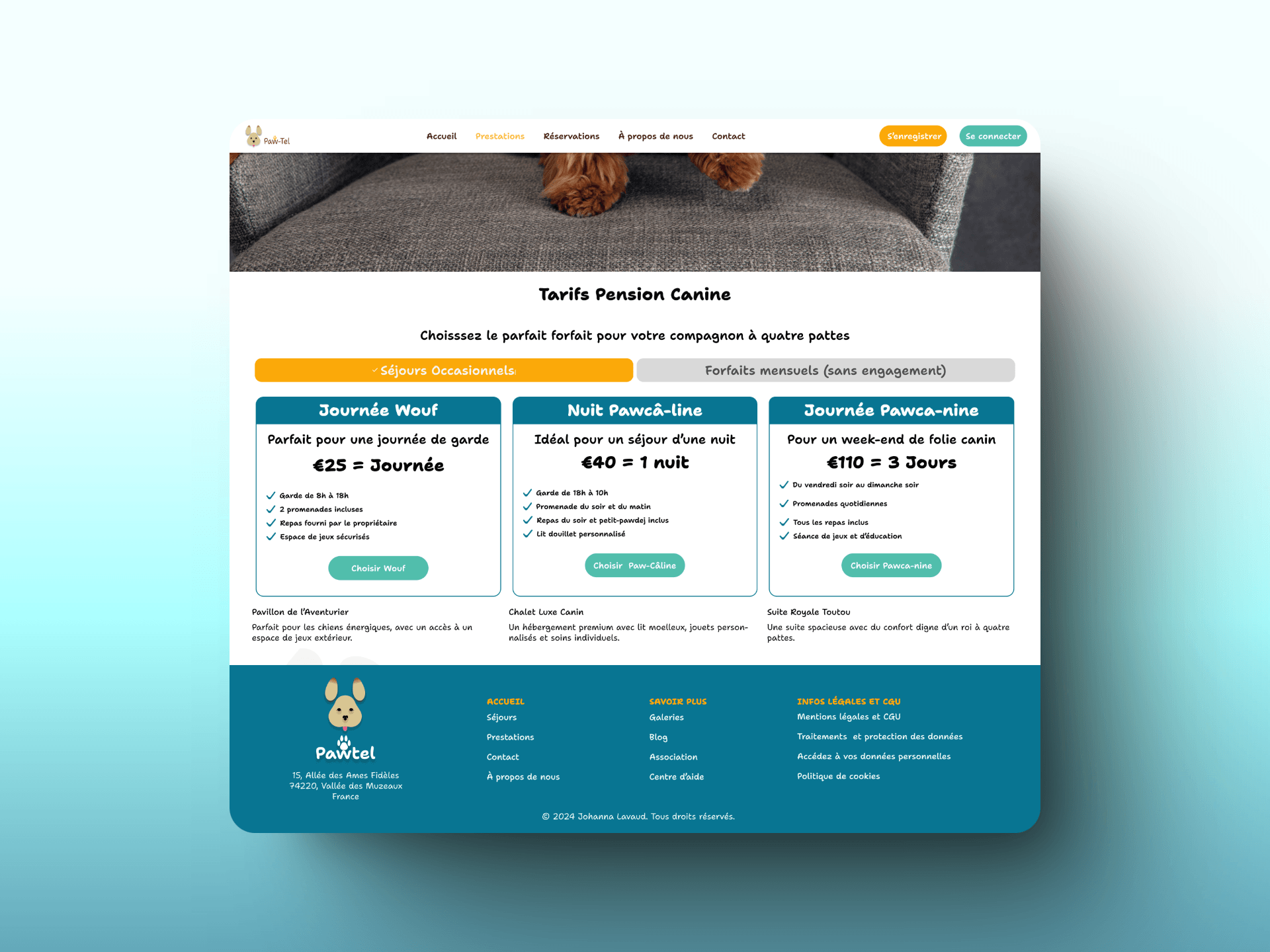 Related image 5 for 5Paw-Tel_prestations2