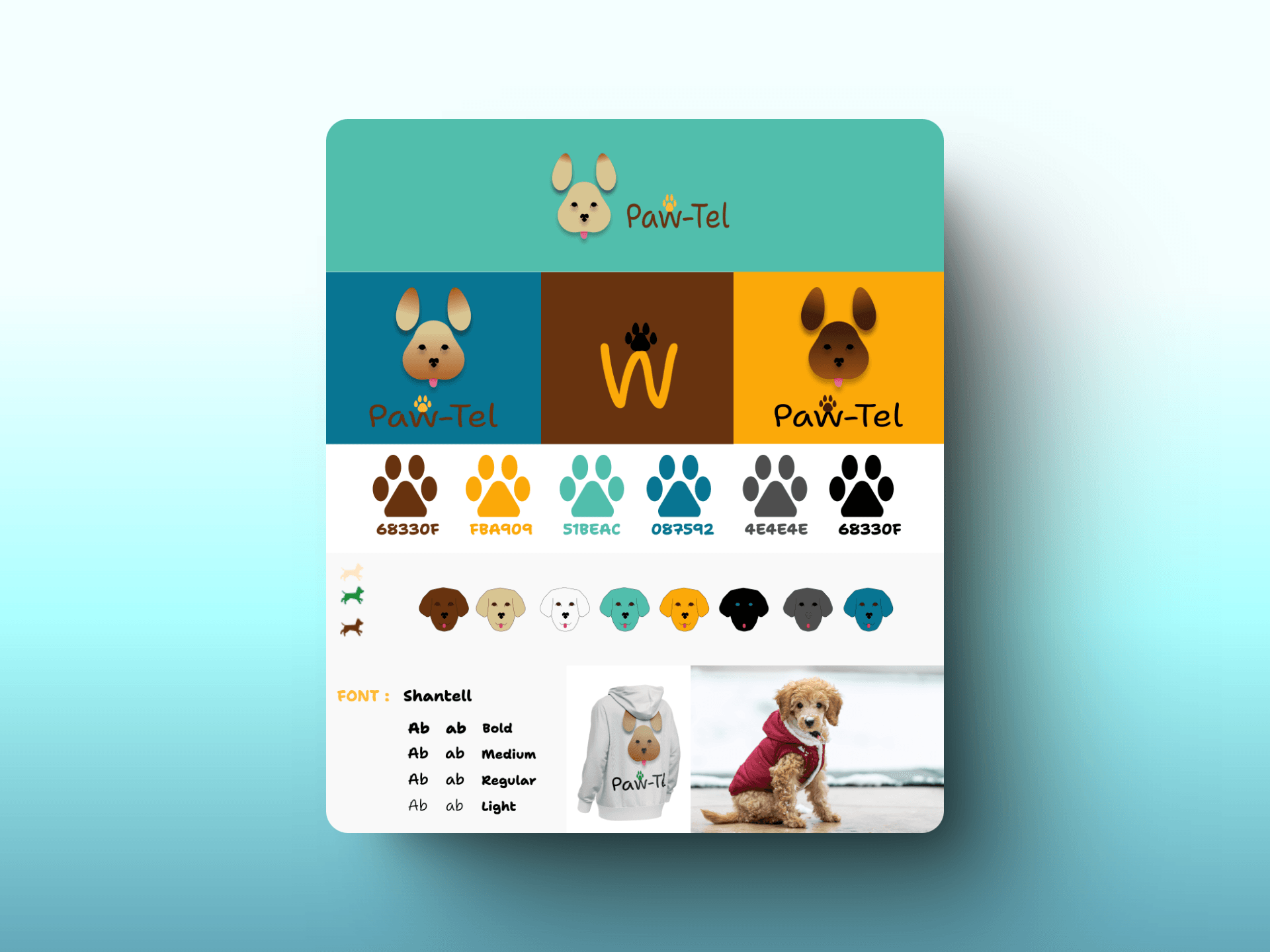 Related image 3 for Paw-Tel_Identité visuelle